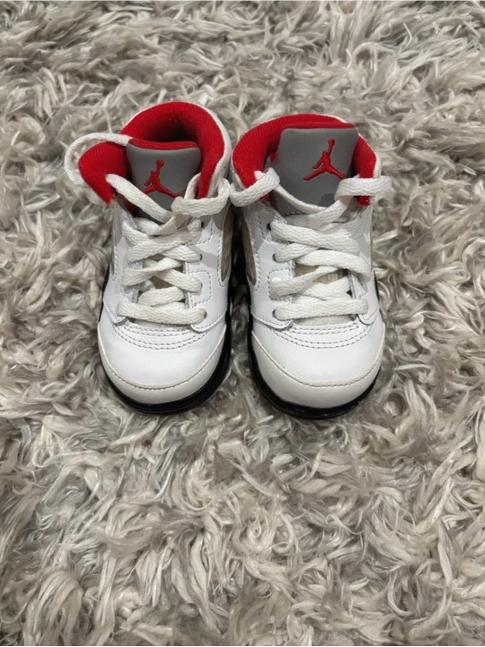 Air Jordan 5 Retro "Fire Red" Toddler (TD) Size 5C